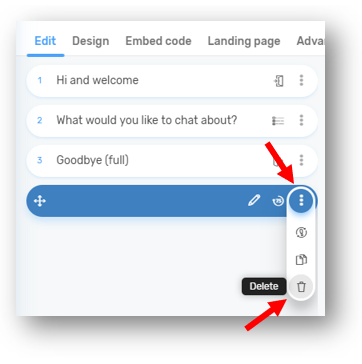 Move Add Change How to move, add, delete, change or copy Steps - asdfasdfasdfasdfddd
