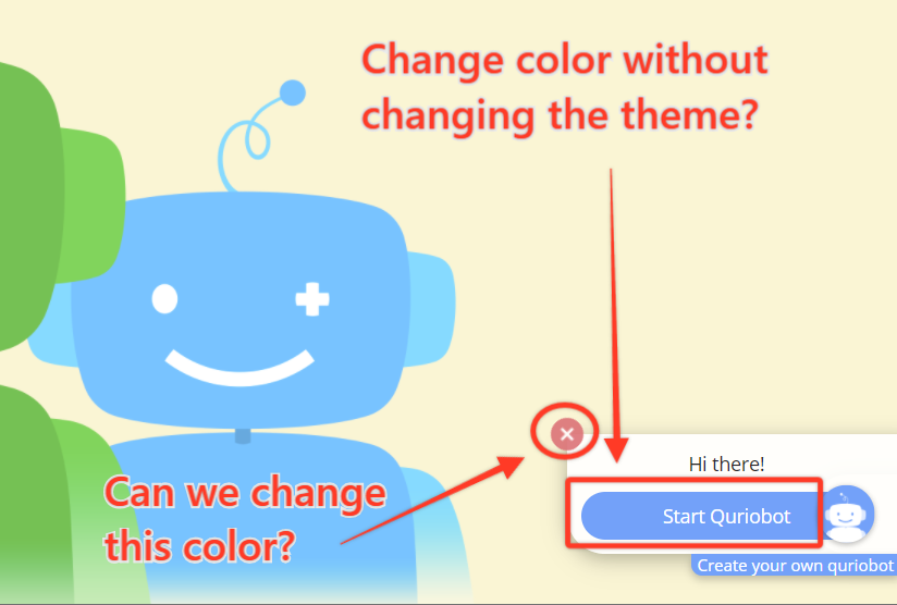 CSS customization for your bot design - asdfasdfasdfasdfddd